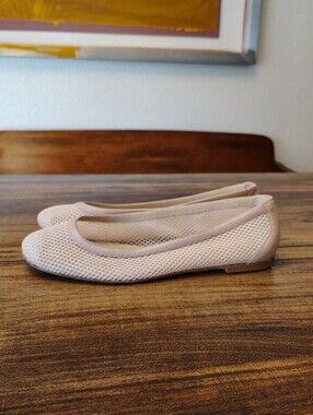 M. Gemi Contessa Ballet Flat Natural Net Size 40 US 9